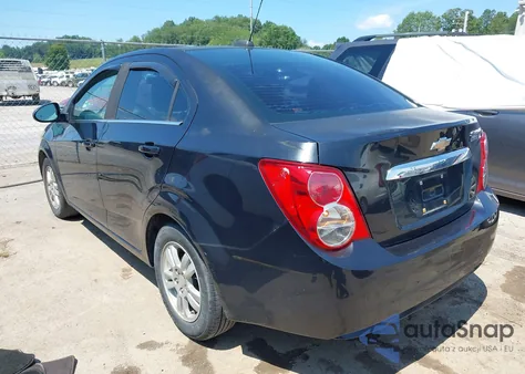 2015 Chevrolet Sonic Lt Auto из США, поврежденный, VIN 1G1JC5SH9F4206925